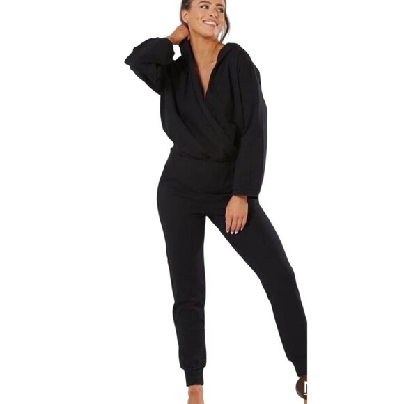 Nama Enlightened Onesie Hooded Wrap Jumpsuit Long Sleeves Small - Picture 1 of 16